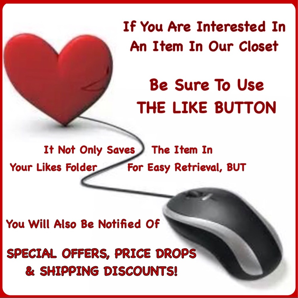 Use The Like Button ❤️To Receive Special Offers